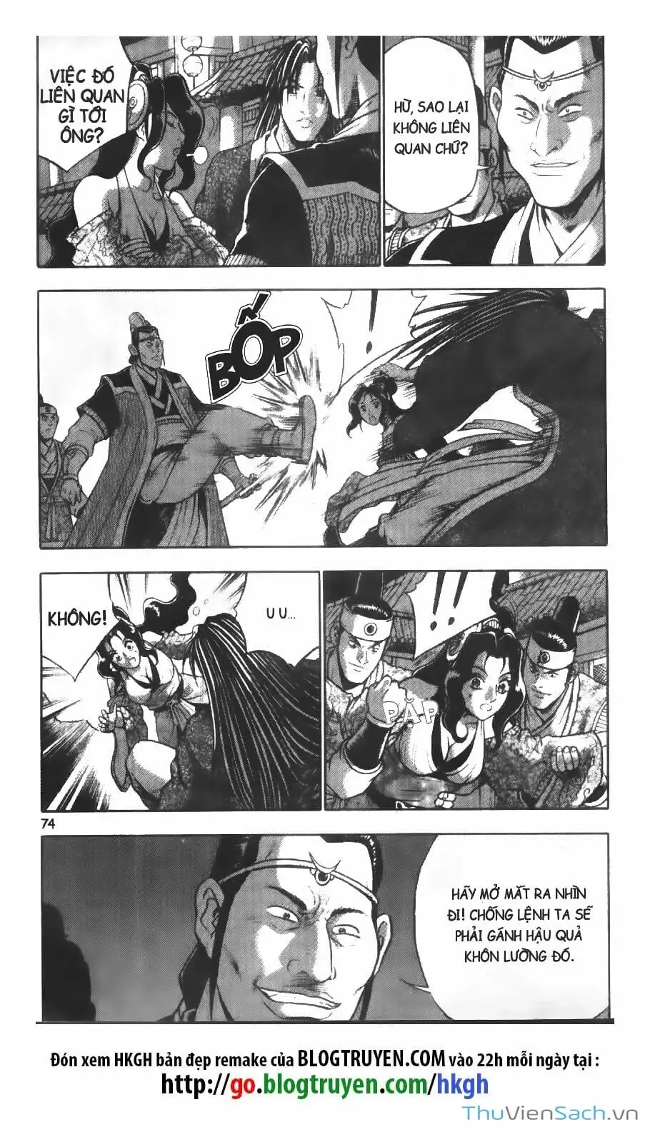 Truyện Tranh Hiệp Khách Giang Hồ trang 4