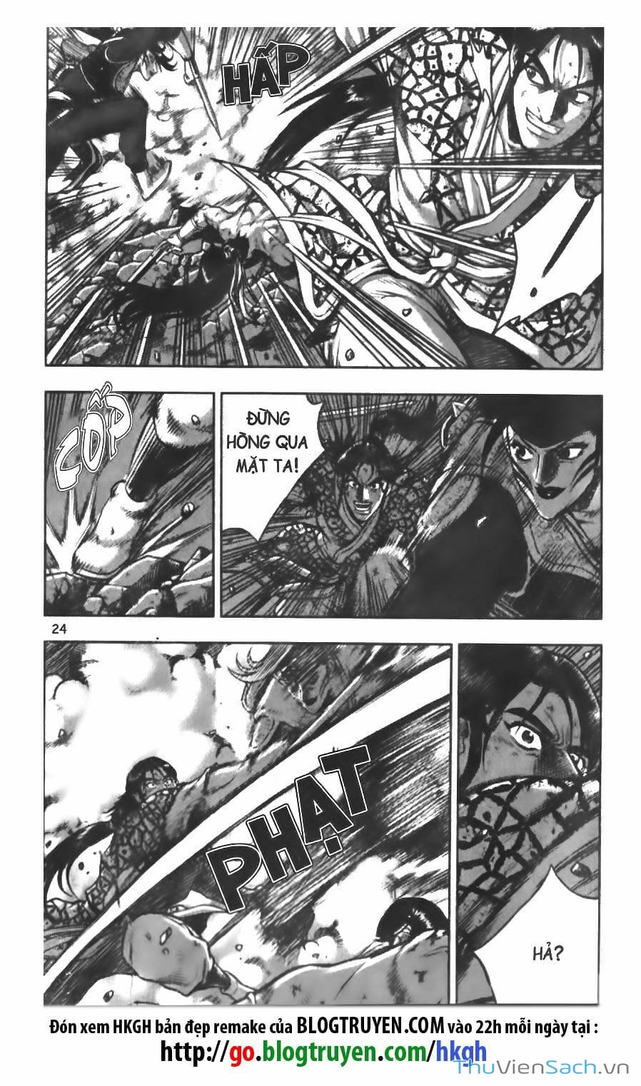 Truyện Tranh Hiệp Khách Giang Hồ trang 4