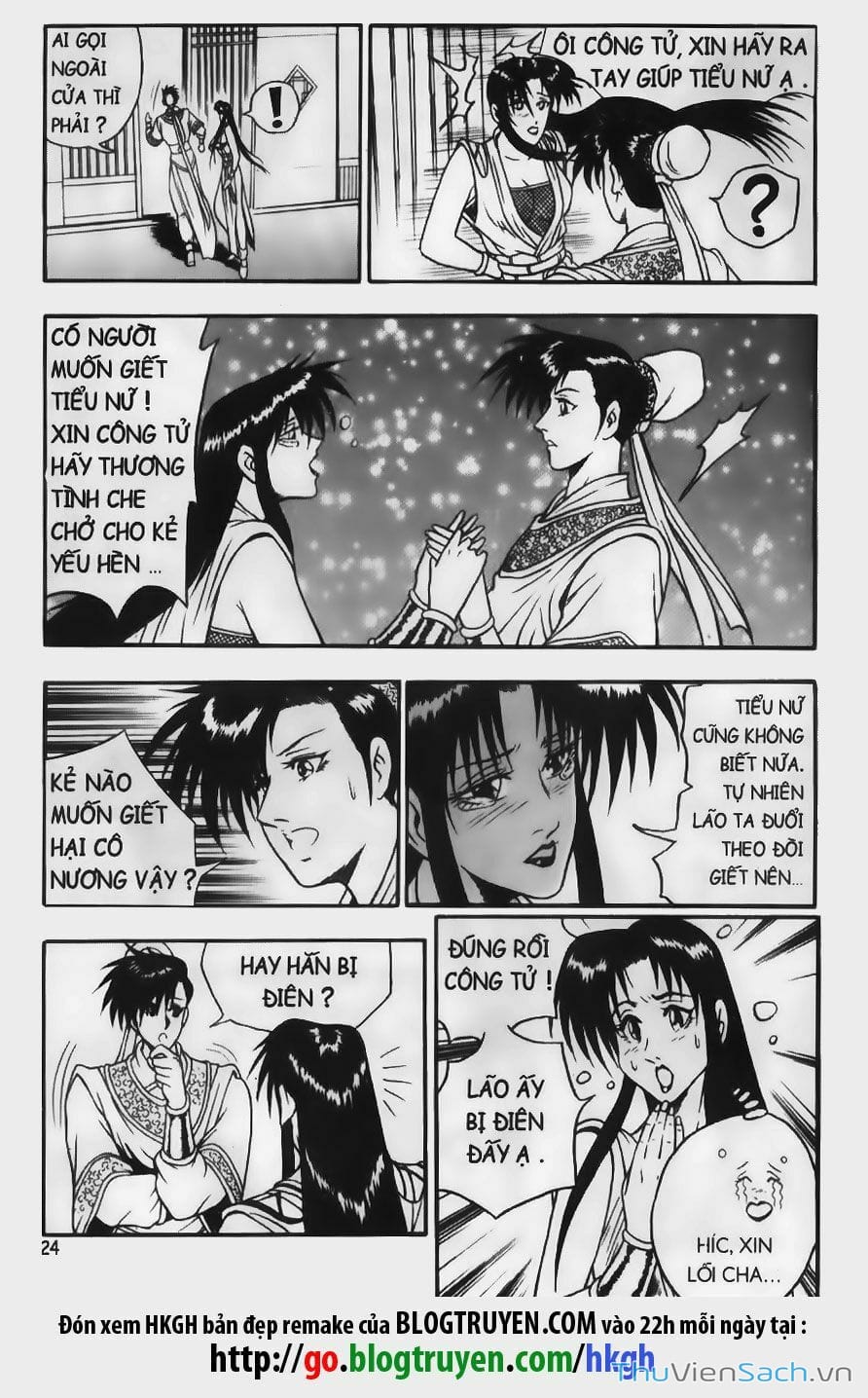 Truyện Tranh Hiệp Khách Giang Hồ trang 4