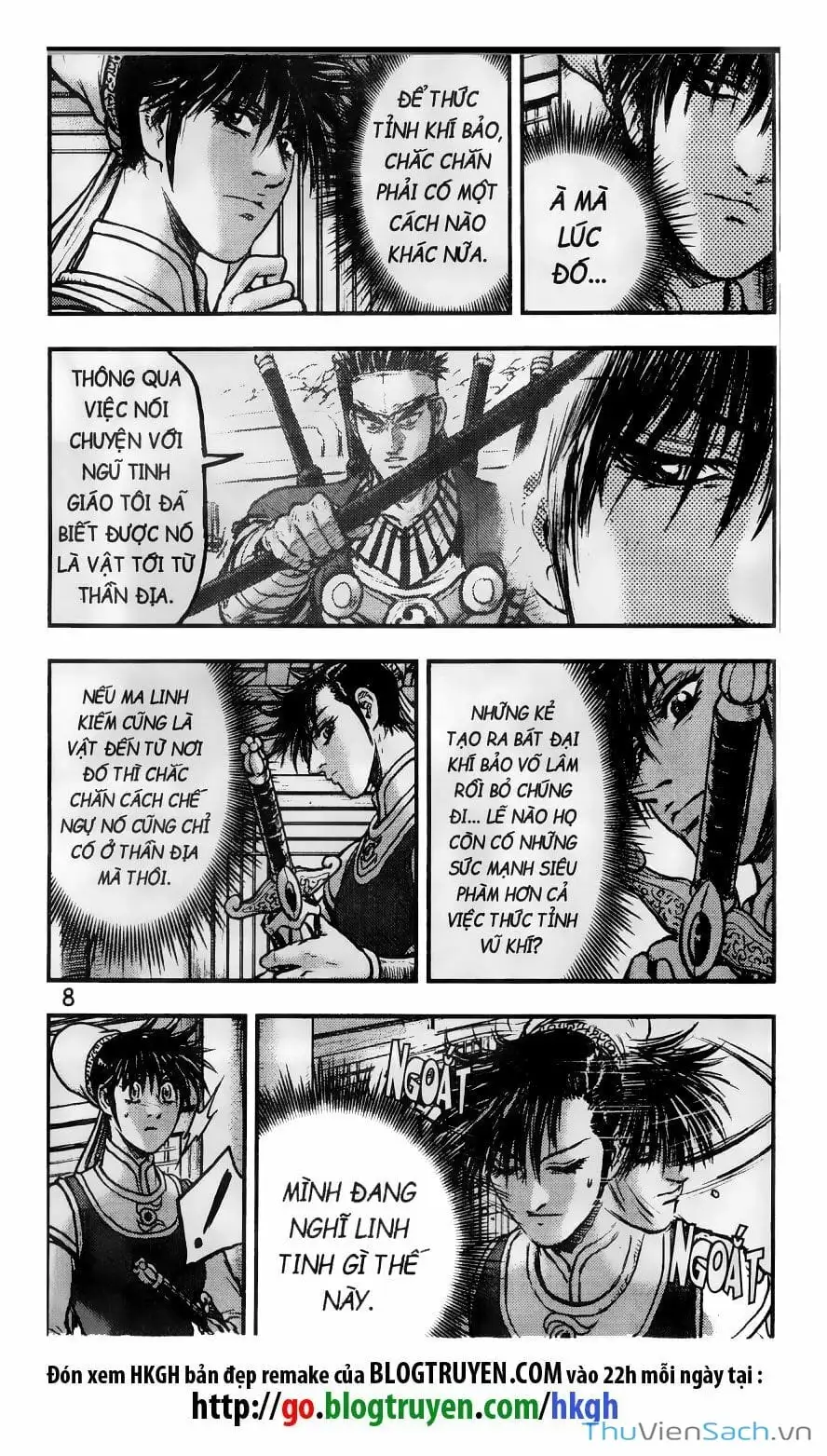 Truyện Tranh Hiệp Khách Giang Hồ trang 4