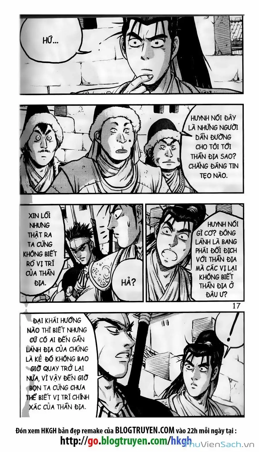 Truyện Tranh Hiệp Khách Giang Hồ trang 4