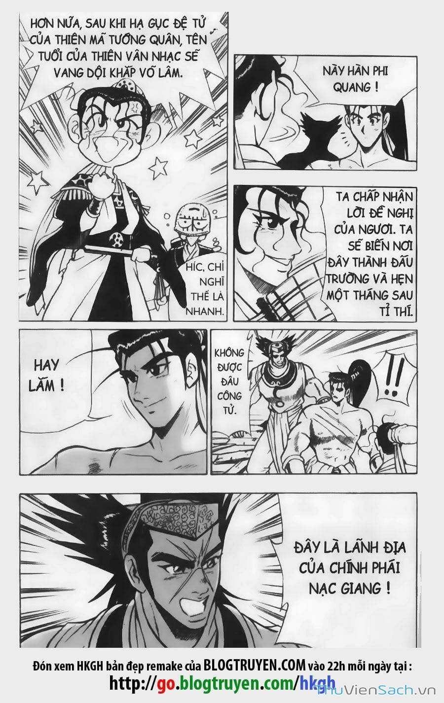 Truyện Tranh Hiệp Khách Giang Hồ trang 4