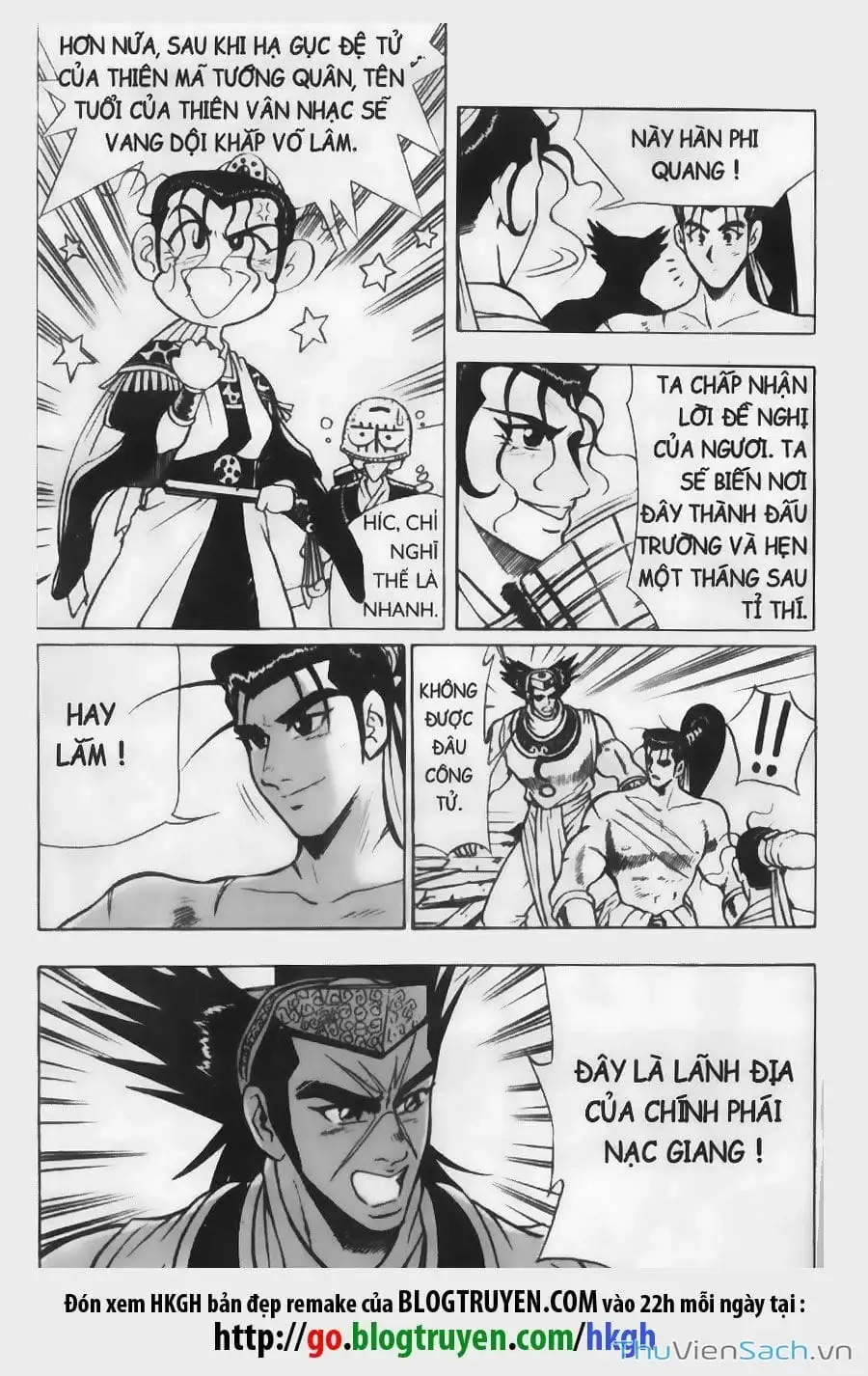 Truyện Tranh Hiệp Khách Giang Hồ trang 4