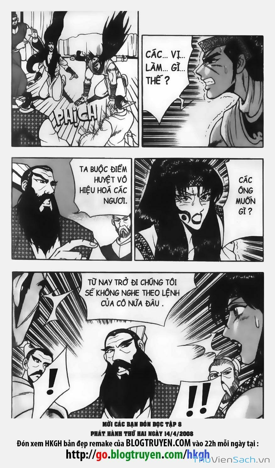 Truyện Tranh Hiệp Khách Giang Hồ trang 4