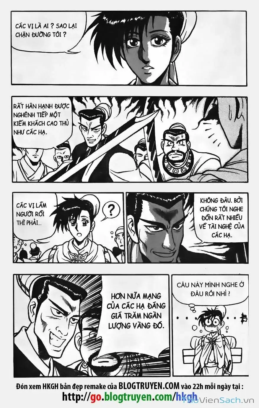 Truyện Tranh Hiệp Khách Giang Hồ trang 4