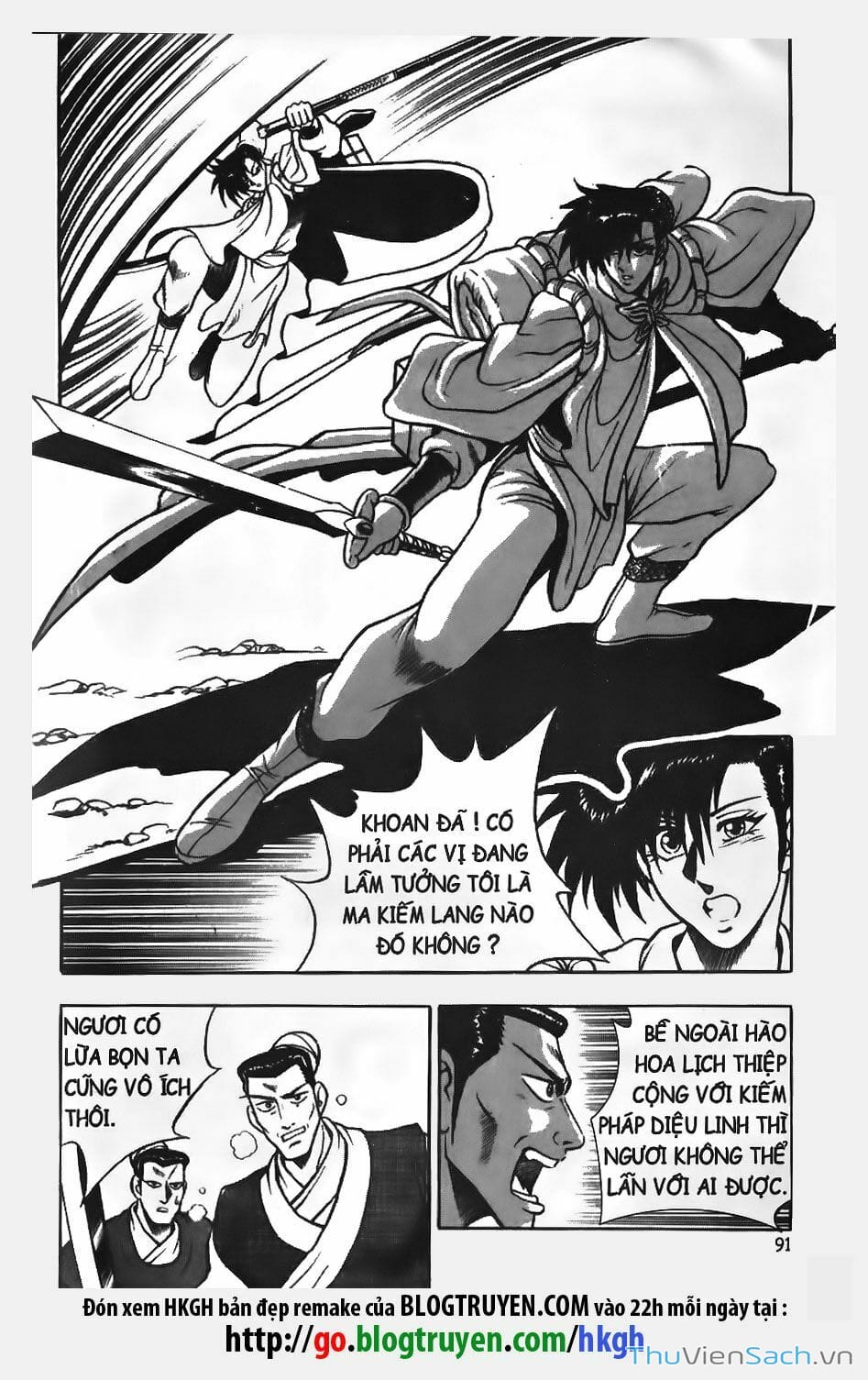Truyện Tranh Hiệp Khách Giang Hồ trang 4
