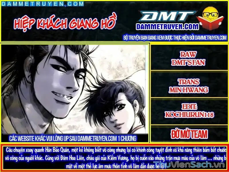 Truyện Tranh Hiệp Khách Giang Hồ trang 4