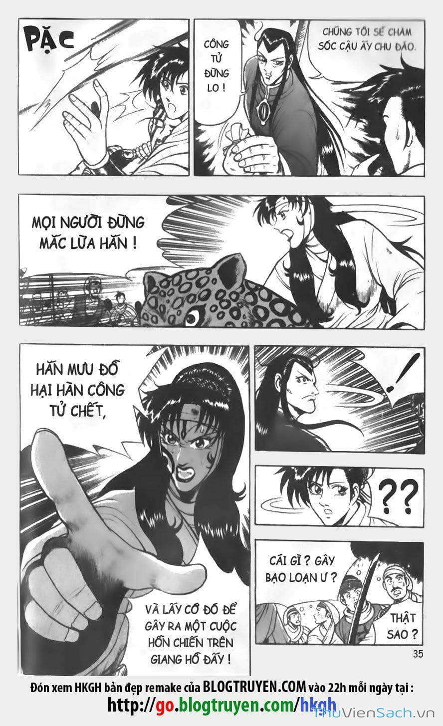 Truyện Tranh Hiệp Khách Giang Hồ trang 4