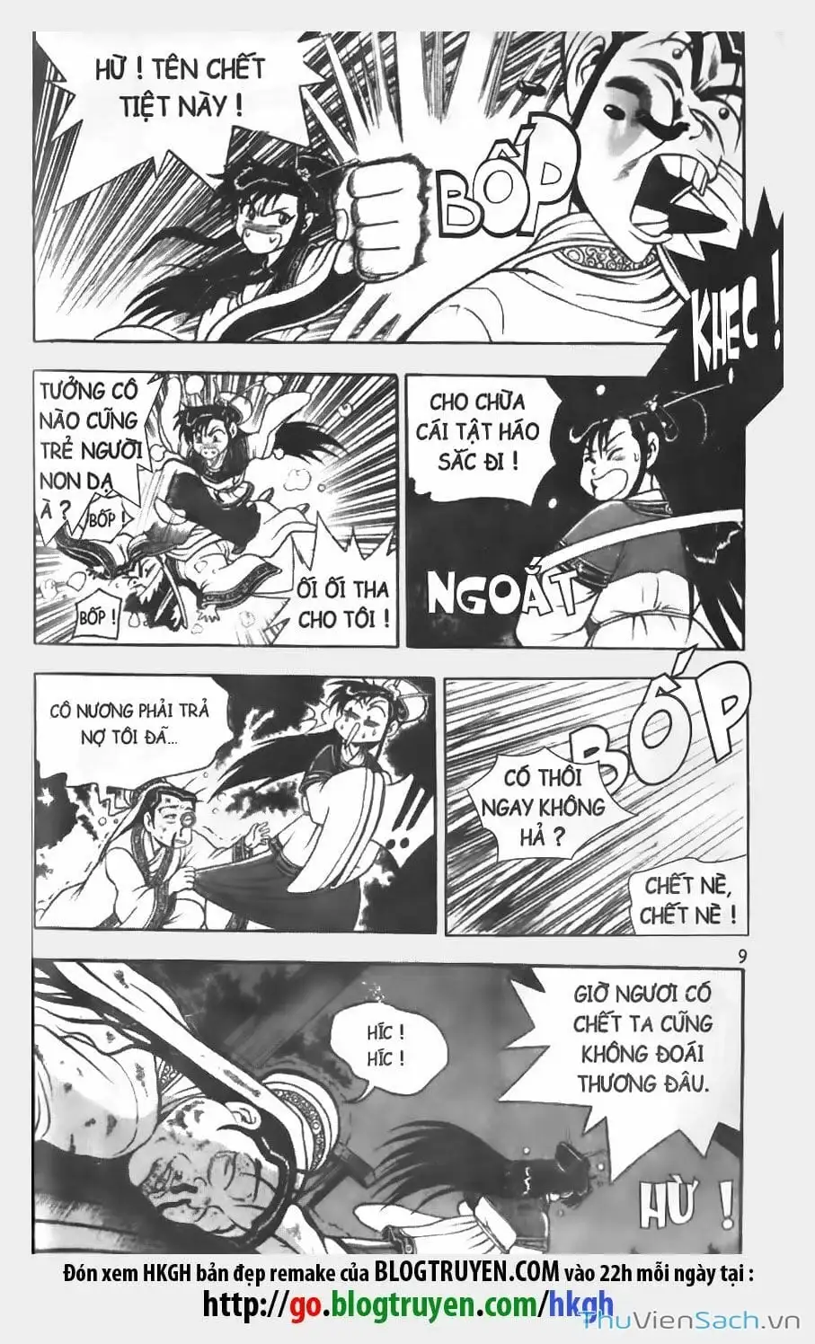 Truyện Tranh Hiệp Khách Giang Hồ trang 4