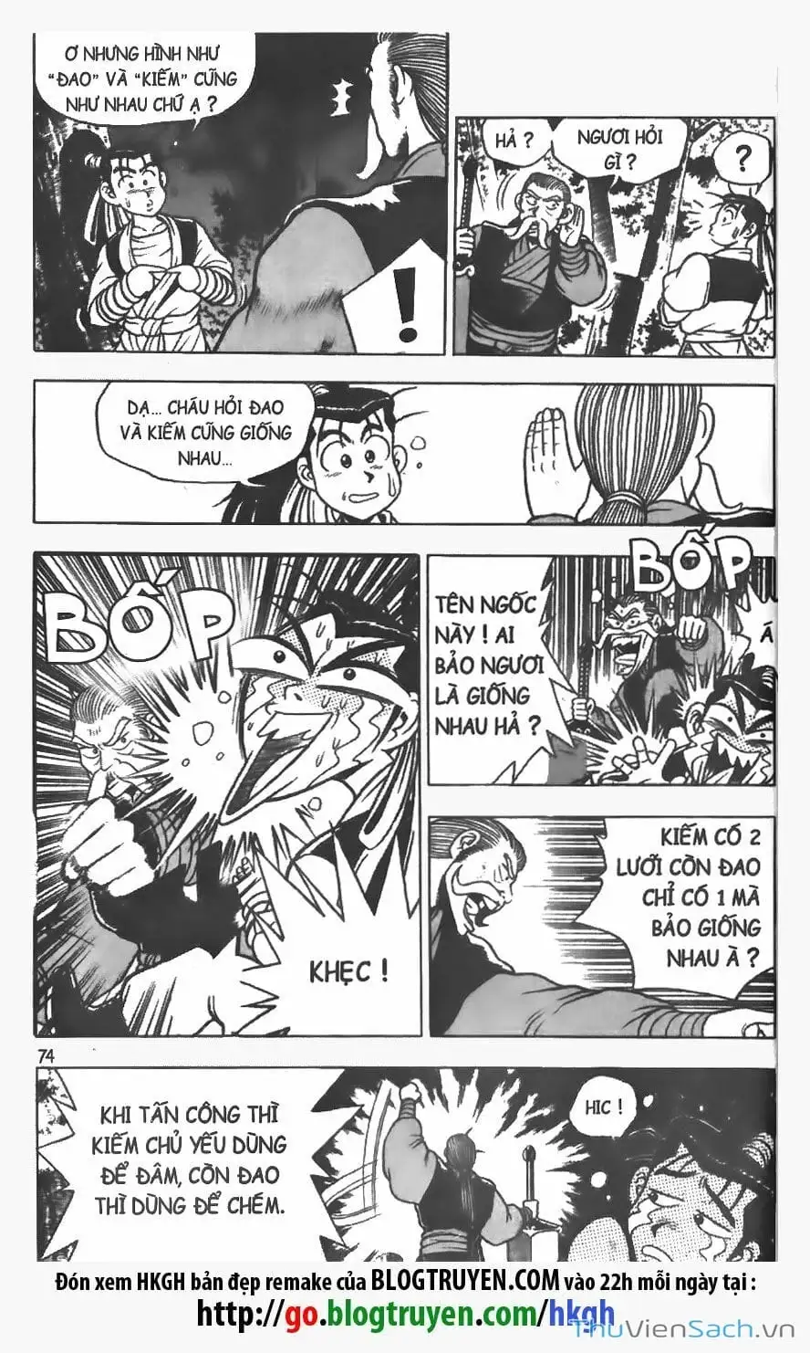 Truyện Tranh Hiệp Khách Giang Hồ trang 4