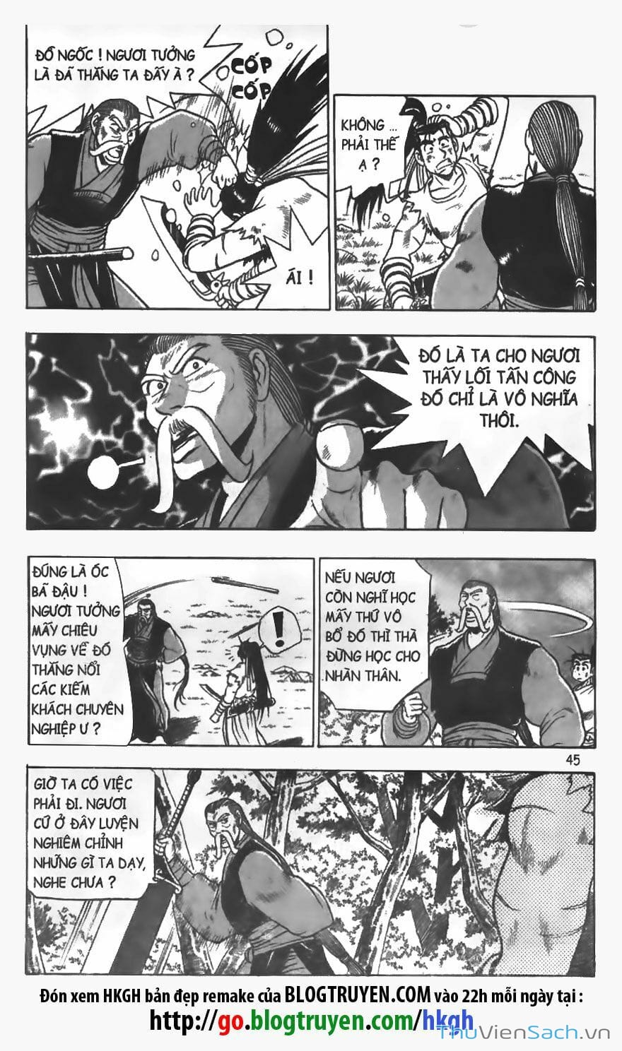 Truyện Tranh Hiệp Khách Giang Hồ trang 4