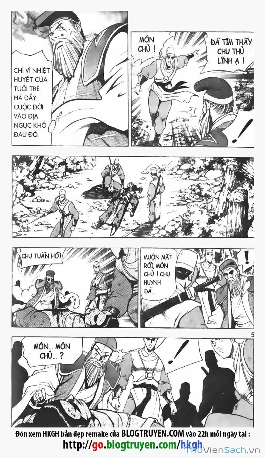 Truyện Tranh Hiệp Khách Giang Hồ trang 4