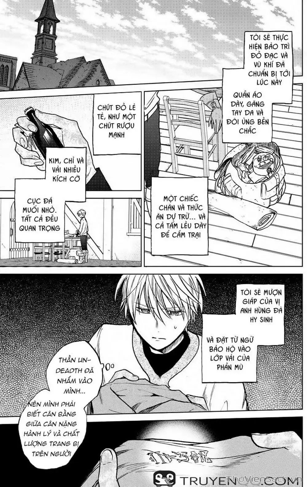 Truyện Tranh Hiệp Sĩ Đến Từ Vùng Tận Cùng Của Thế Giới - The Faraway Paladin trang 4