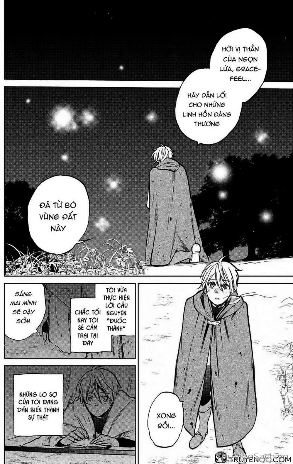 Truyện Tranh Hiệp Sĩ Đến Từ Vùng Tận Cùng Của Thế Giới - The Faraway Paladin trang 4