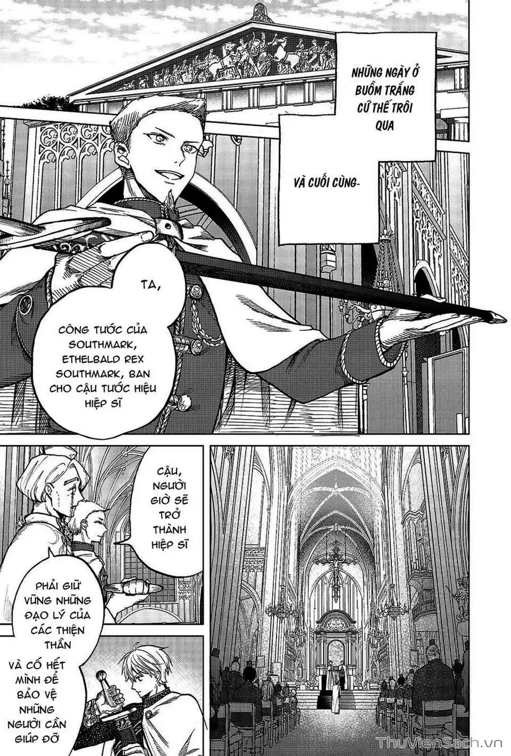 Truyện Tranh Hiệp Sĩ Đến Từ Vùng Tận Cùng Của Thế Giới - The Faraway Paladin trang 4