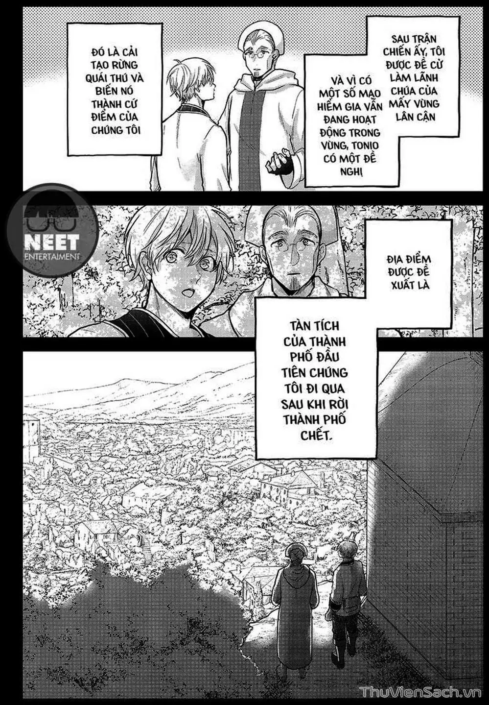 Truyện Tranh Hiệp Sĩ Đến Từ Vùng Tận Cùng Của Thế Giới - The Faraway Paladin trang 4