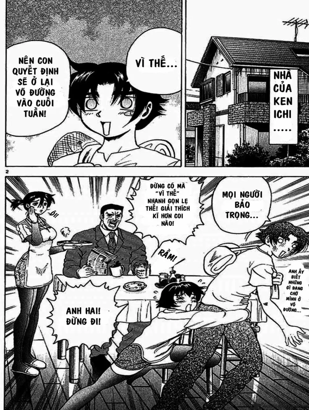 Truyện Tranh Kenichi Võ Sĩ Mạnh Nhất - History’s Strongest Disciple Kenichi trang 5