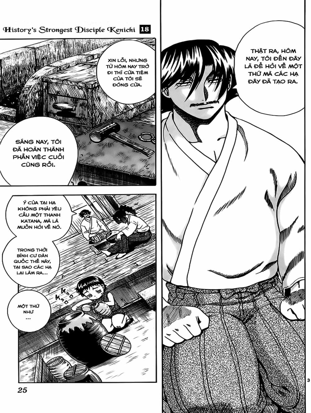 Truyện Tranh Kenichi Võ Sĩ Mạnh Nhất - History’s Strongest Disciple Kenichi trang 5