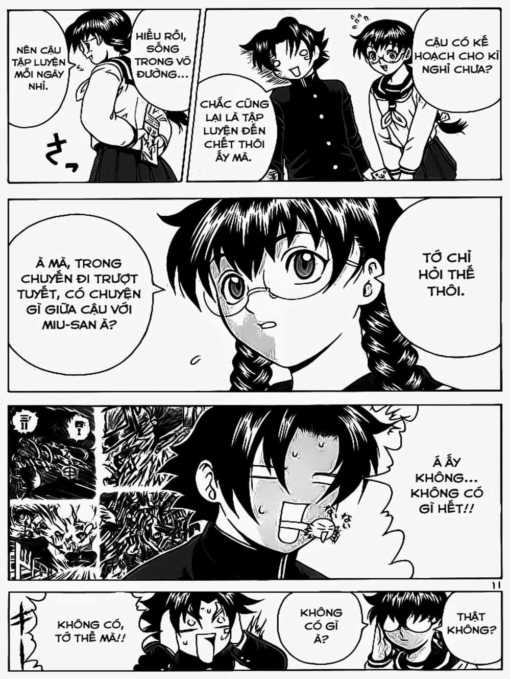 Truyện Tranh Kenichi Võ Sĩ Mạnh Nhất - History’s Strongest Disciple Kenichi trang 5