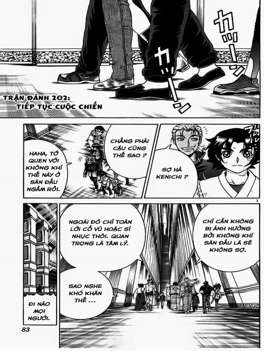 Truyện Tranh Kenichi Võ Sĩ Mạnh Nhất - History’s Strongest Disciple Kenichi trang 5