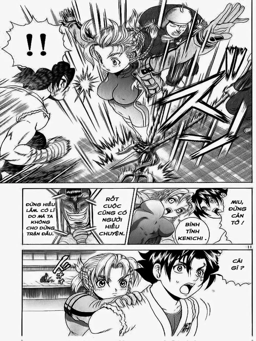 Truyện Tranh Kenichi Võ Sĩ Mạnh Nhất - History’s Strongest Disciple Kenichi trang 5