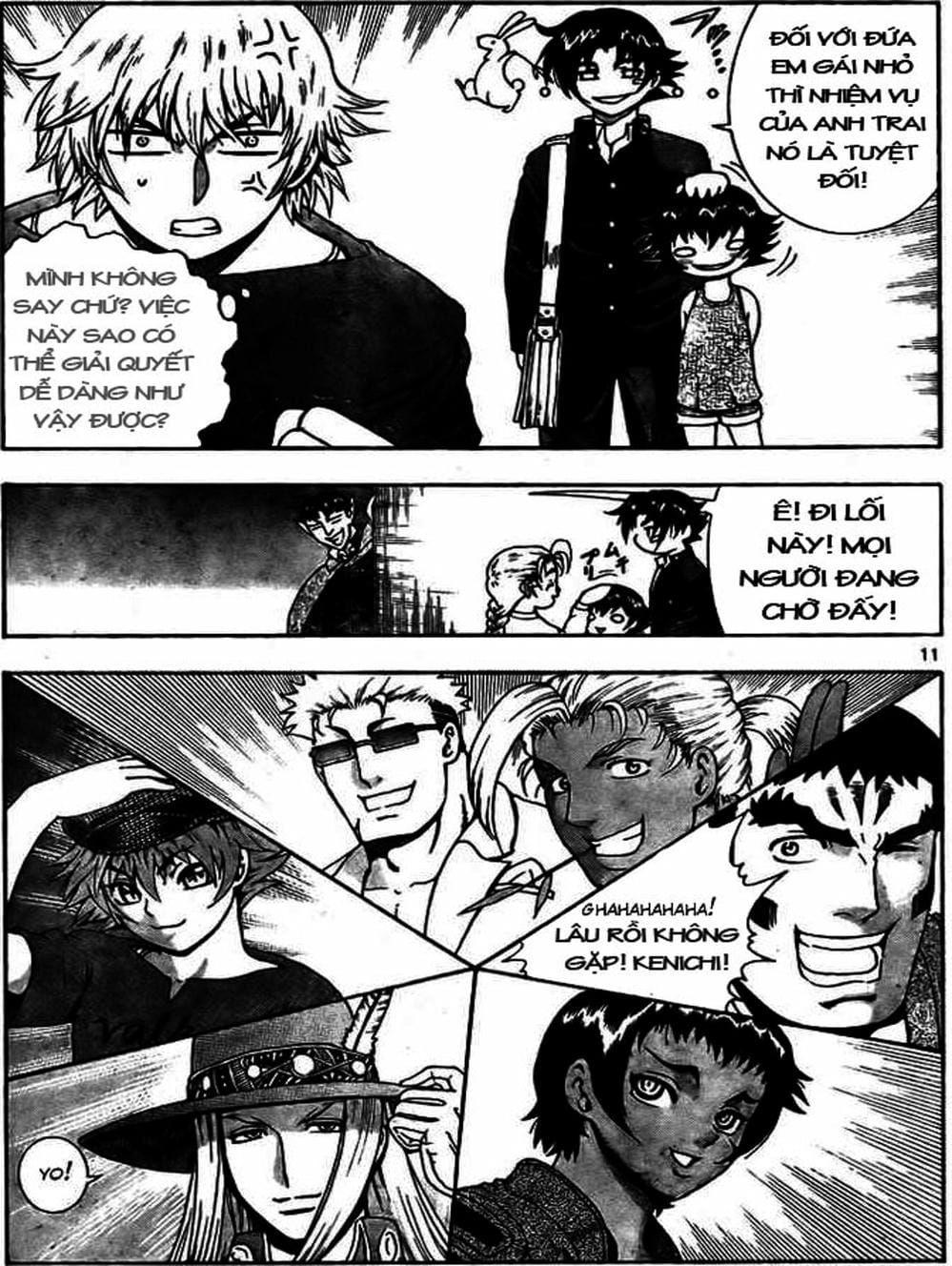 Truyện Tranh Kenichi Võ Sĩ Mạnh Nhất - History’s Strongest Disciple Kenichi trang 5