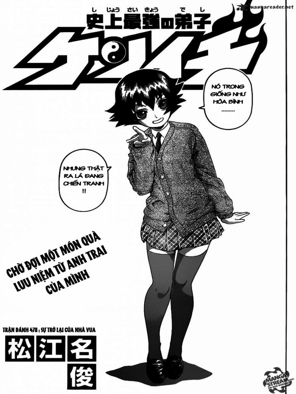 Truyện Tranh Kenichi Võ Sĩ Mạnh Nhất - History’s Strongest Disciple Kenichi trang 5
