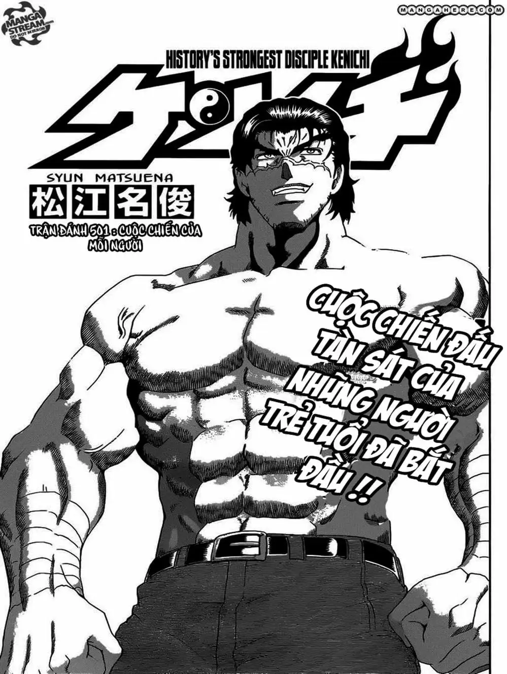 Truyện Tranh Kenichi Võ Sĩ Mạnh Nhất - History’s Strongest Disciple Kenichi trang 5