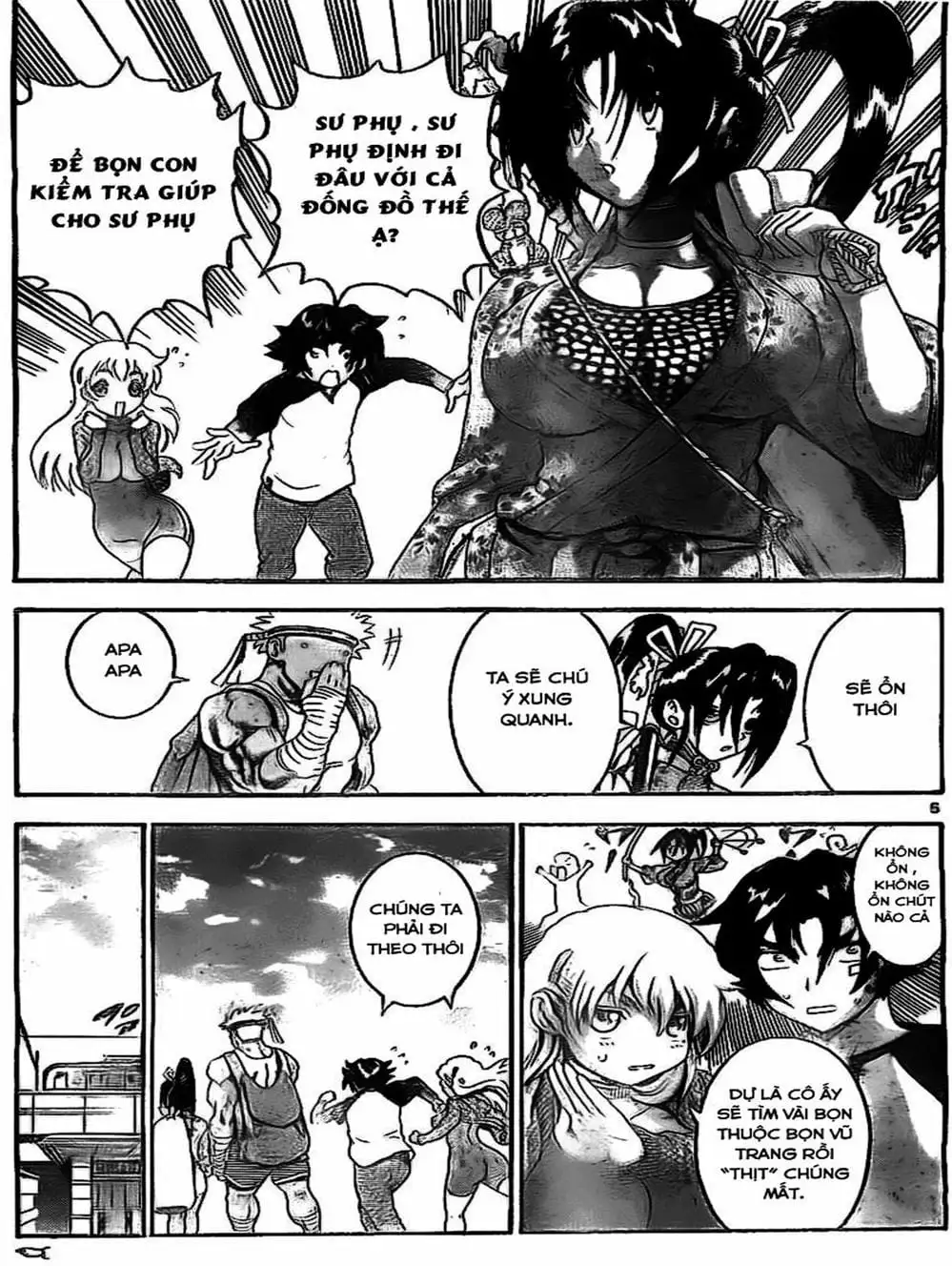 Truyện Tranh Kenichi Võ Sĩ Mạnh Nhất - History’s Strongest Disciple Kenichi trang 5