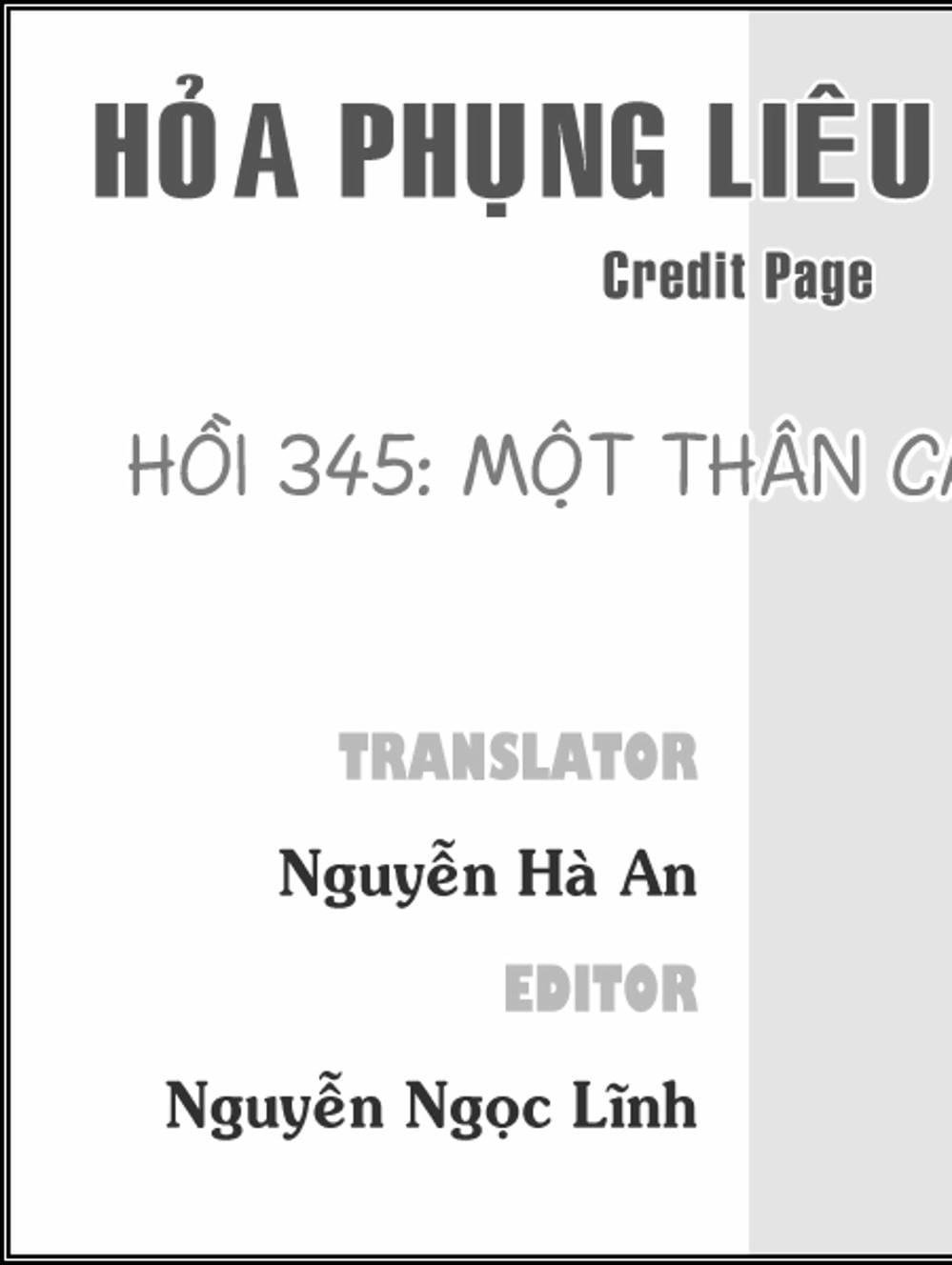 Truyện Tranh Hỏa Phụng Liêu Nguyên trang 3