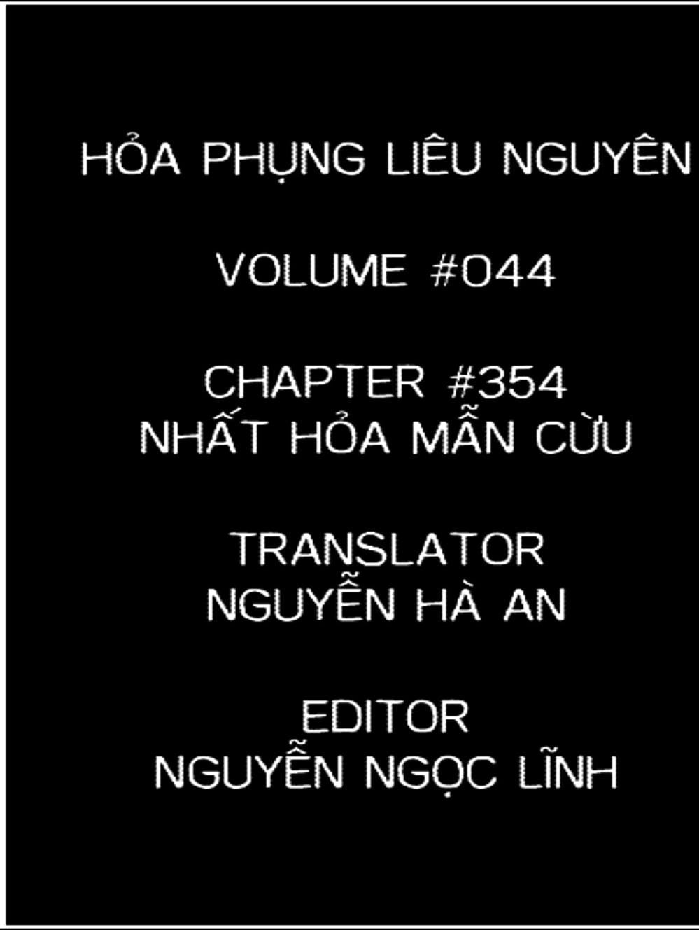 Truyện Tranh Hỏa Phụng Liêu Nguyên trang 3