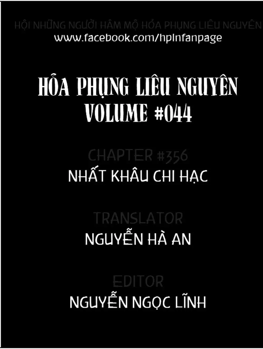 Truyện Tranh Hỏa Phụng Liêu Nguyên trang 3