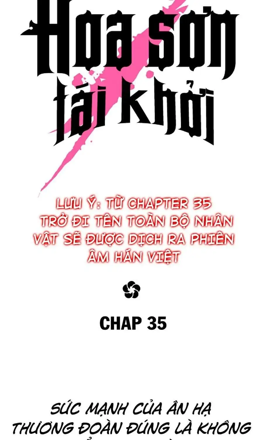 Truyện Tranh Hoa Sơn Tái Khởi trang 6
