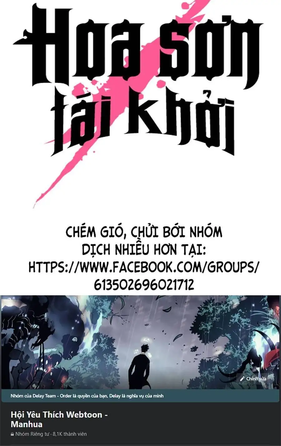 Truyện Tranh Hoa Sơn Tái Khởi trang 6