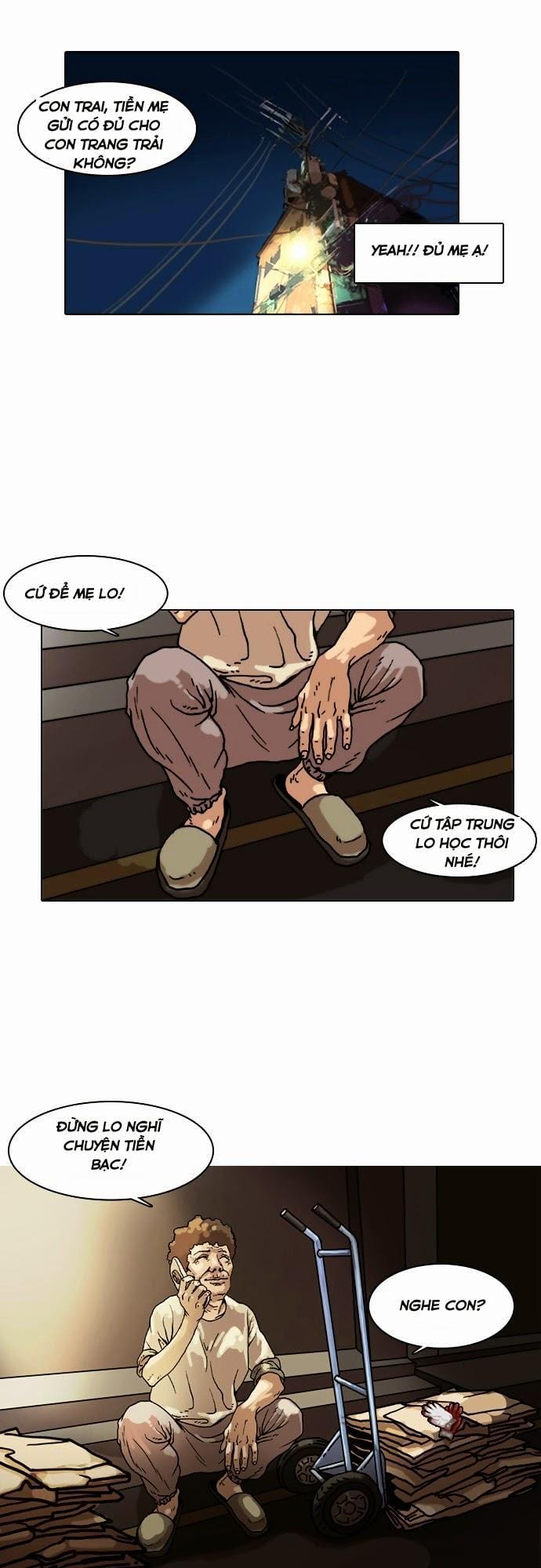 Truyện Tranh Hoán Đổi Diệu Kỳ - Lookism trang 353