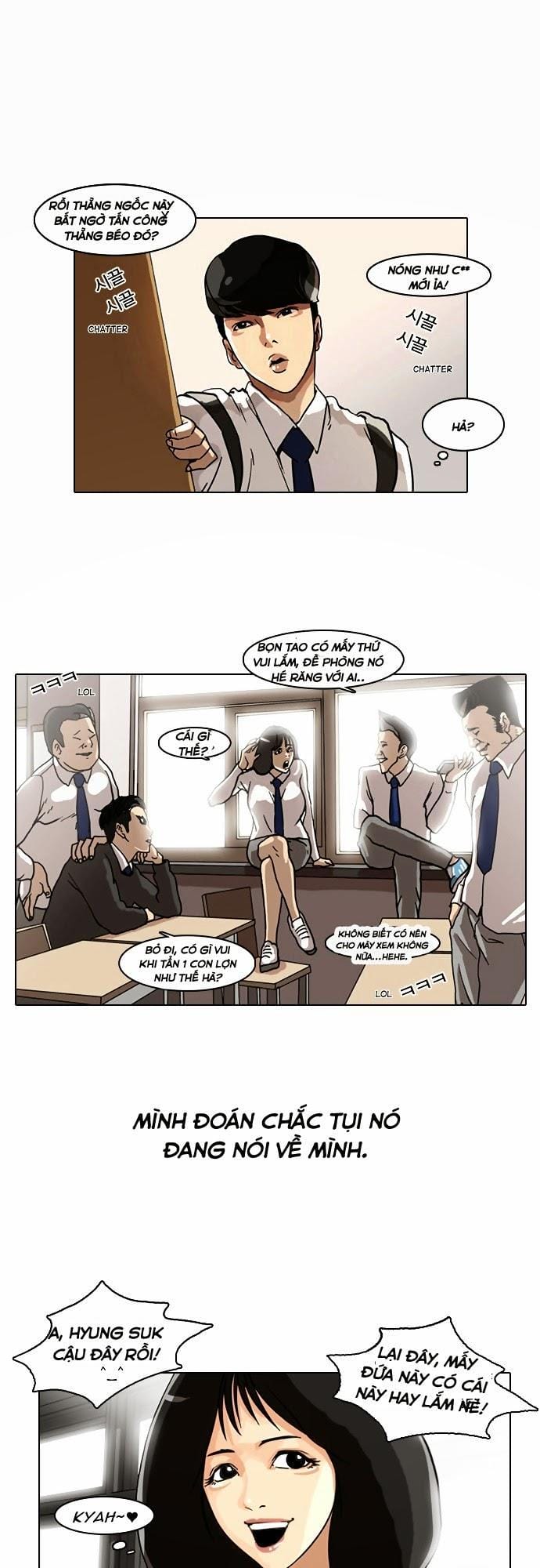 Truyện Tranh Hoán Đổi Diệu Kỳ - Lookism trang 366