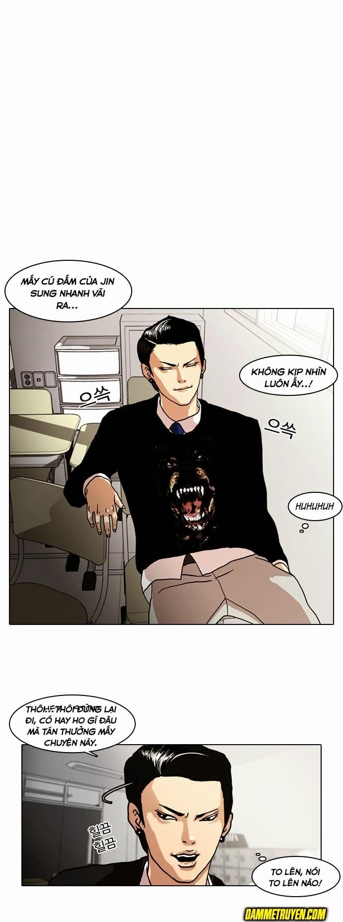 Truyện Tranh Hoán Đổi Diệu Kỳ - Lookism trang 374