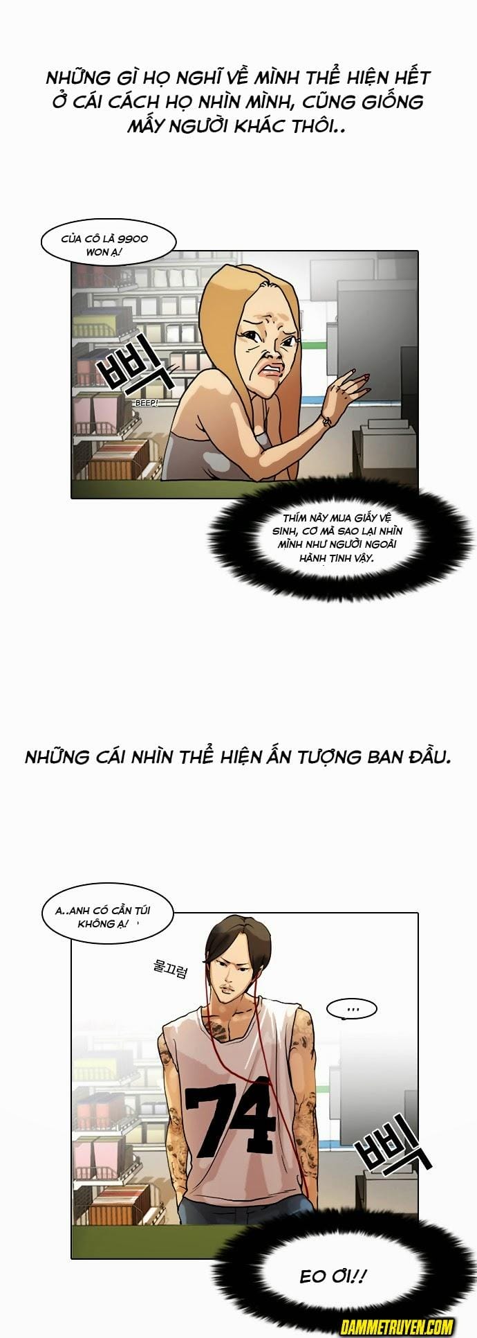 Truyện Tranh Hoán Đổi Diệu Kỳ - Lookism trang 490