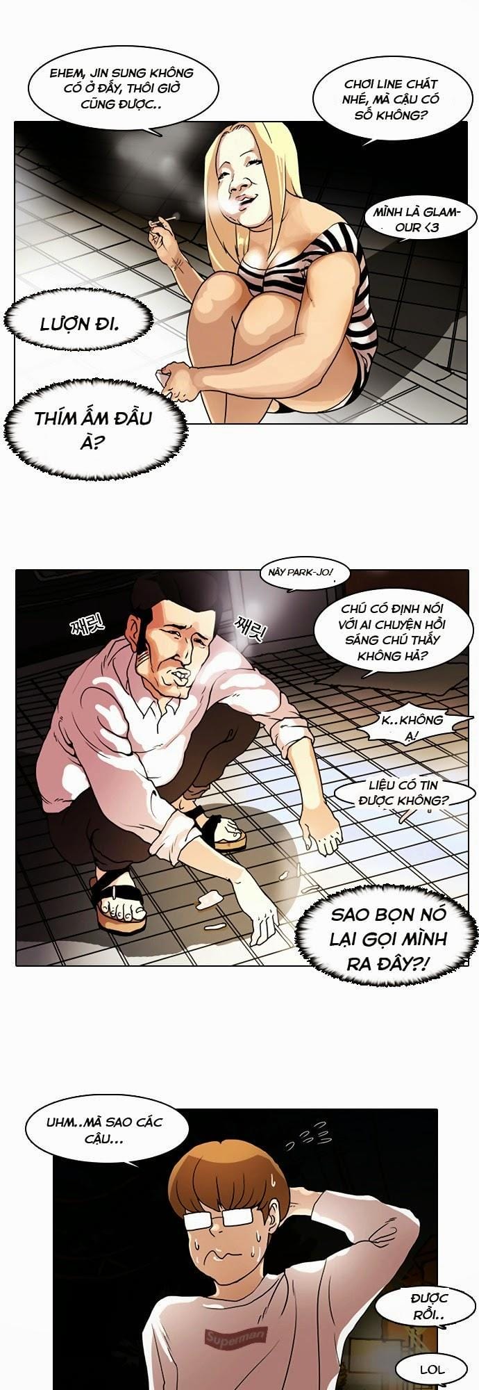 Truyện Tranh Hoán Đổi Diệu Kỳ - Lookism trang 514