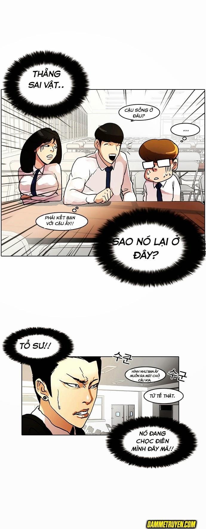 Truyện Tranh Hoán Đổi Diệu Kỳ - Lookism trang 573