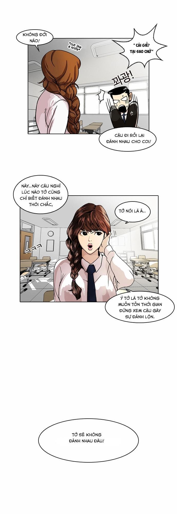 Truyện Tranh Hoán Đổi Diệu Kỳ - Lookism trang 986