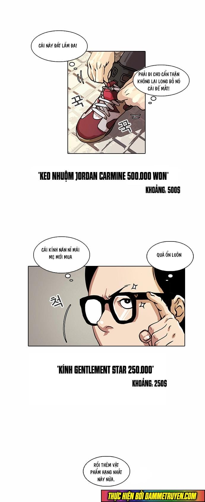 Truyện Tranh Hoán Đổi Diệu Kỳ - Lookism trang 1214