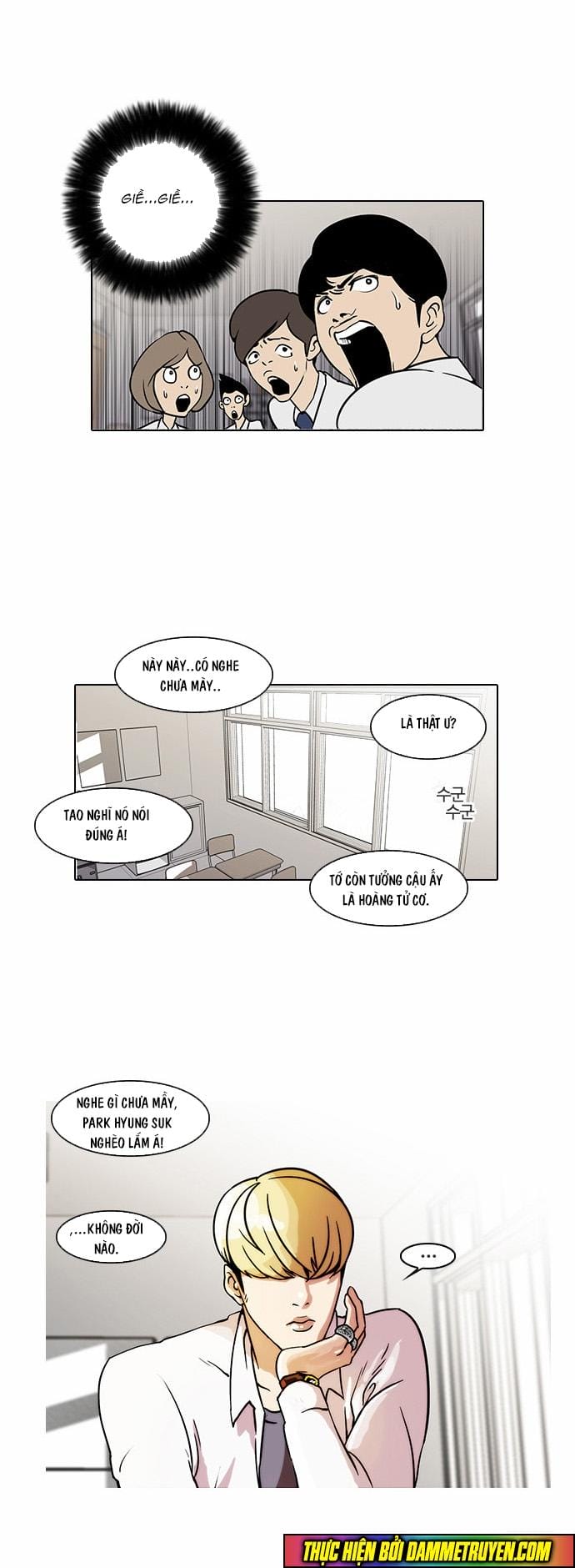 Truyện Tranh Hoán Đổi Diệu Kỳ - Lookism trang 1239