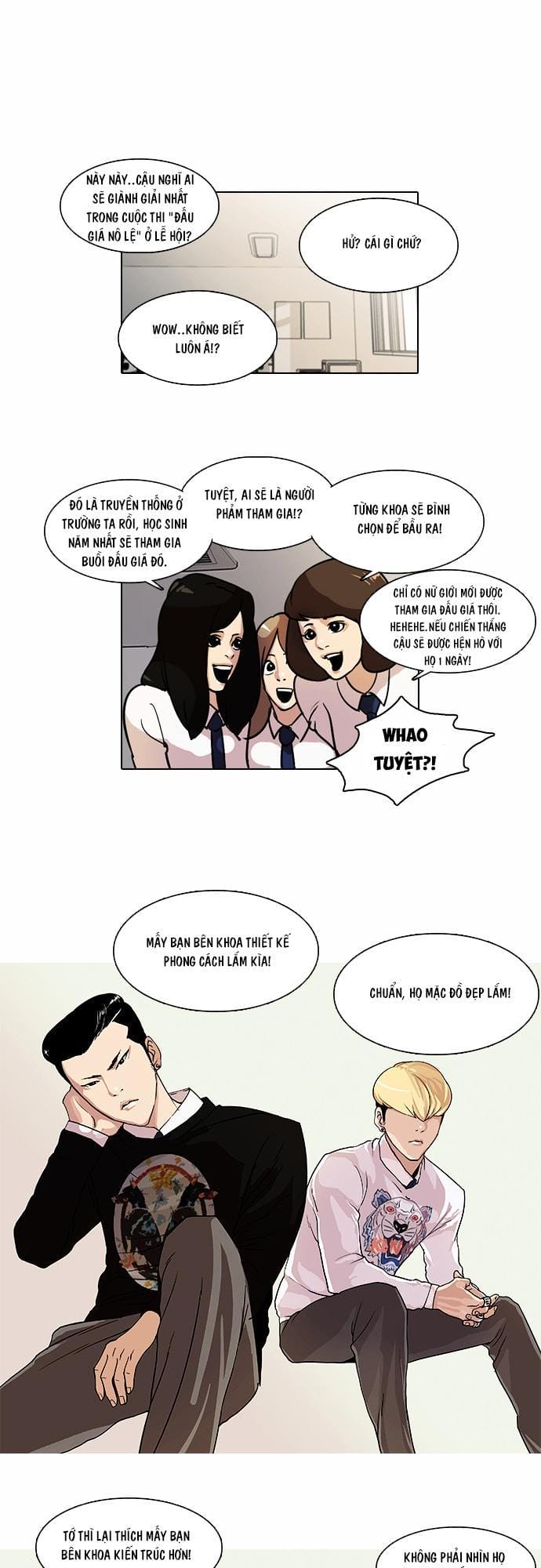 Truyện Tranh Hoán Đổi Diệu Kỳ - Lookism trang 1322