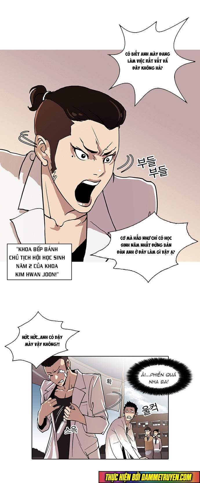 Truyện Tranh Hoán Đổi Diệu Kỳ - Lookism trang 1496