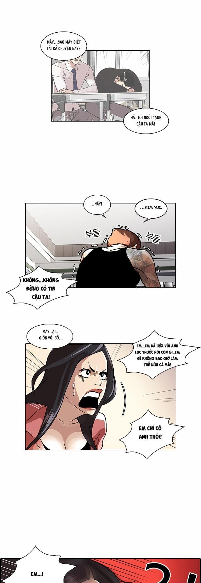 Truyện Tranh Hoán Đổi Diệu Kỳ - Lookism trang 1868