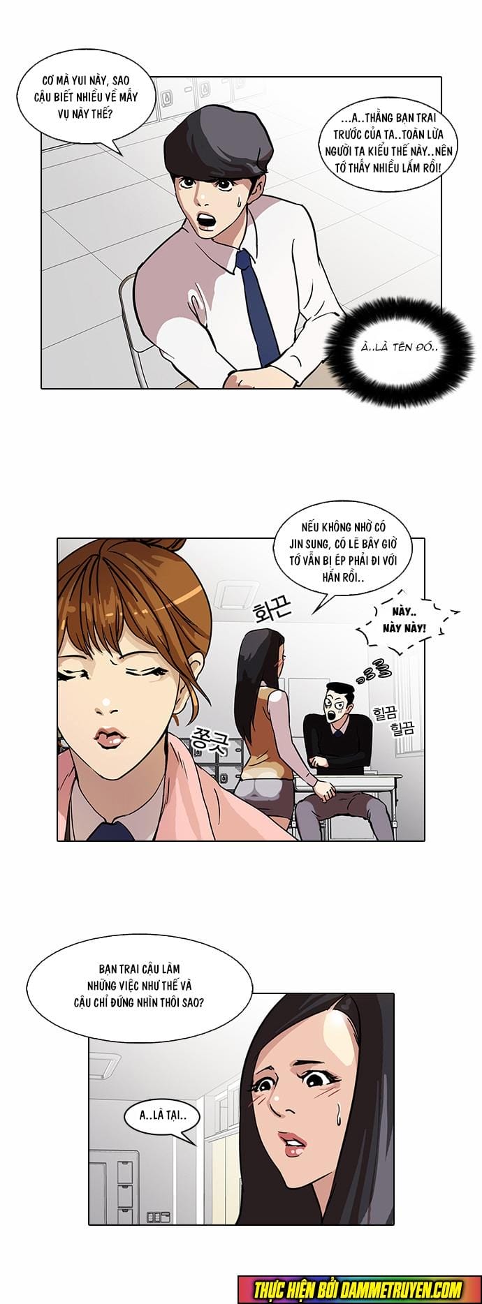 Truyện Tranh Hoán Đổi Diệu Kỳ - Lookism trang 2146