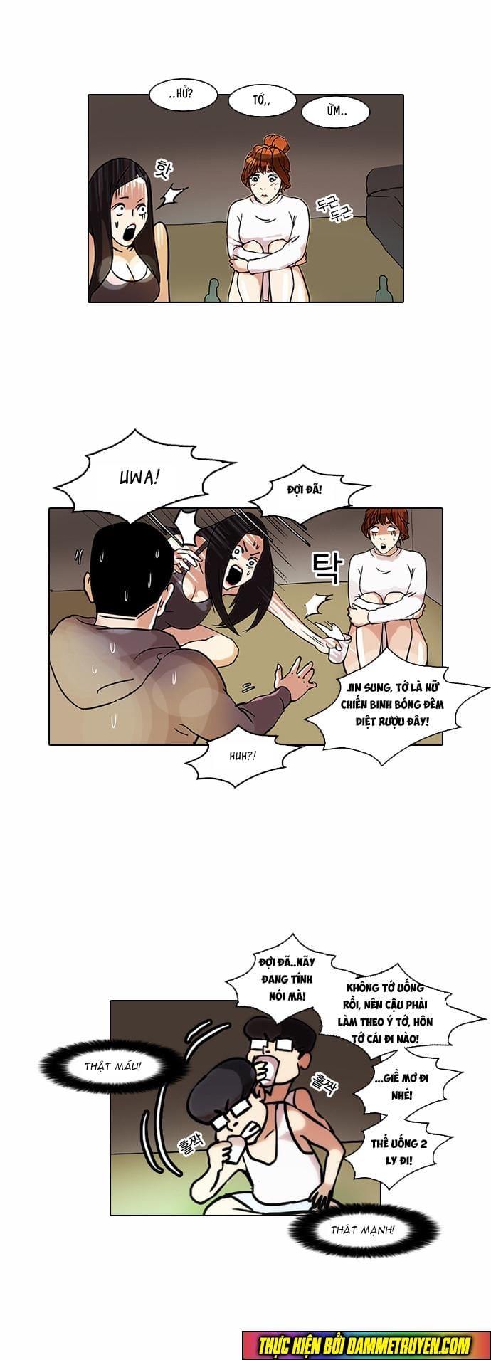 Truyện Tranh Hoán Đổi Diệu Kỳ - Lookism trang 2466