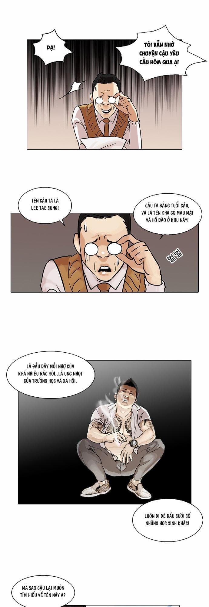 Truyện Tranh Hoán Đổi Diệu Kỳ - Lookism trang 2730