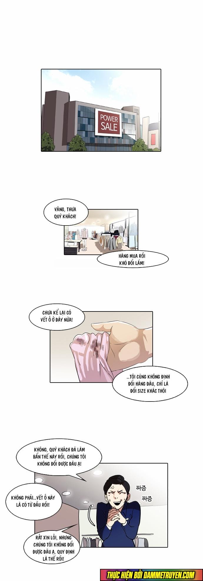 Truyện Tranh Hoán Đổi Diệu Kỳ - Lookism trang 2823